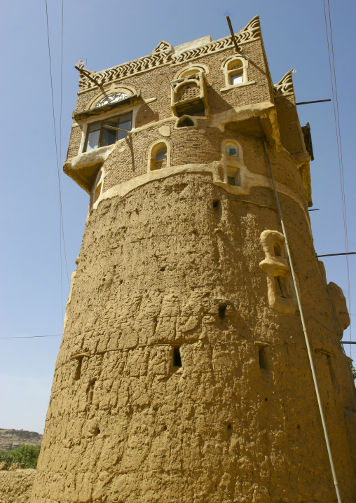 Rock palace or Dar al-Hajar, Amanat Al-Asemah, Wadi Dhar, Yemen