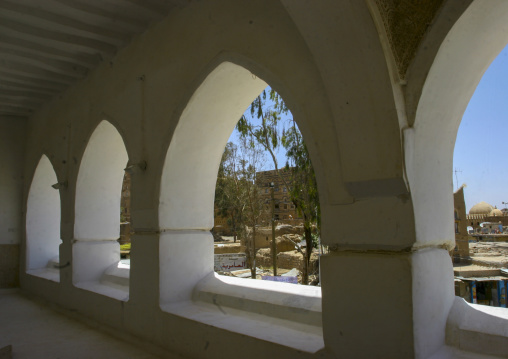 Al-Amiriya mosque arcades, Al Bayda Governorate, Rada, Yemen