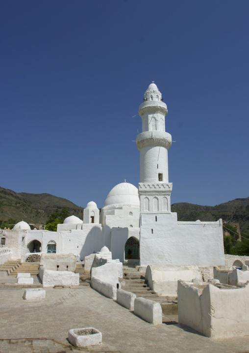 White Mosque of Ahmed Ibn Alwan, Taiz Governorate, Yafrus, Yemen