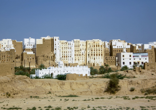 Multi- storey buildings made from mud, Hadhramaut, Shibam, Yemen