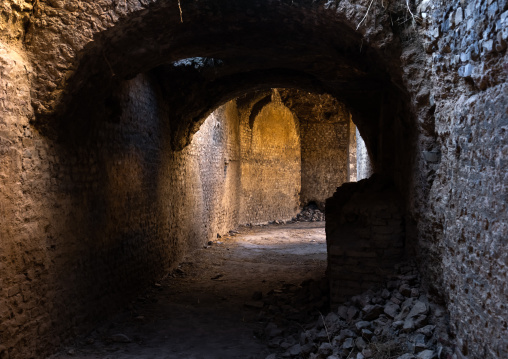 Below the Great Baths in the Roman ruins of Djemila, North Africa, Djemila, Algeria