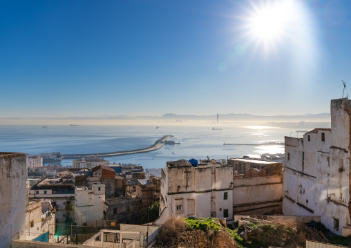 Fishing port down of the Casbah, North Africa, Algiers, Algeria