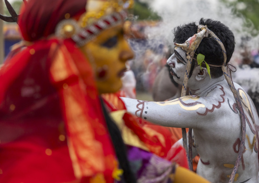 Lord Shiva during Charak Puja hindu festival, Sylhet Division, Kamalganj, Bangladesh