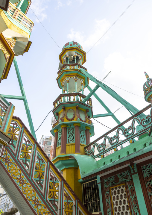 Chandapura Mosque minaret, Chittagong Division, Chittagong, Bangladesh