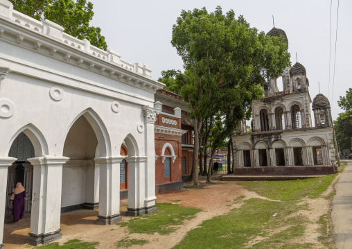 Navaratna Temple near Teota Zamindar Bari, Dhaka Division, Shivalaya, Bangladesh
