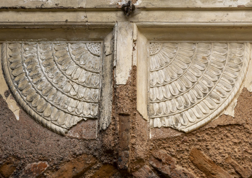 Decoration in Teota Zamindar Bari, Dhaka Division, Shivalaya, Bangladesh