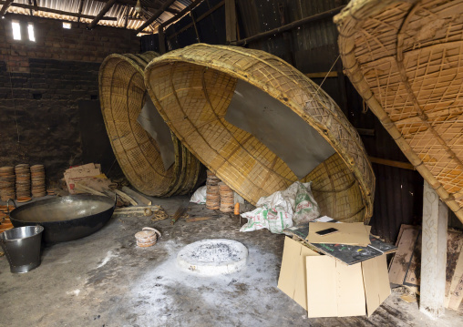 Traditional yogurt factory, Rajshahi Division, Bogura, Bangladesh