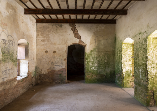 Abandonned Balihar Rajbari palace, Rajshahi Division, Naogaon Sadar, Bangladesh
