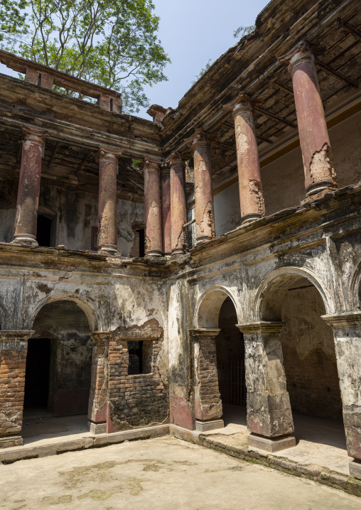 Abandonned Balihar Rajbari palace, Rajshahi Division, Naogaon Sadar, Bangladesh