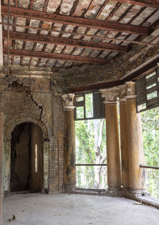 Abandonned Balihar Rajbari palace, Rajshahi Division, Naogaon Sadar, Bangladesh