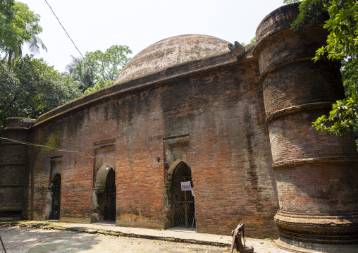 Ranbijoypur single-domed mosque, Khulna Division, Bagerhat, Bangladesh