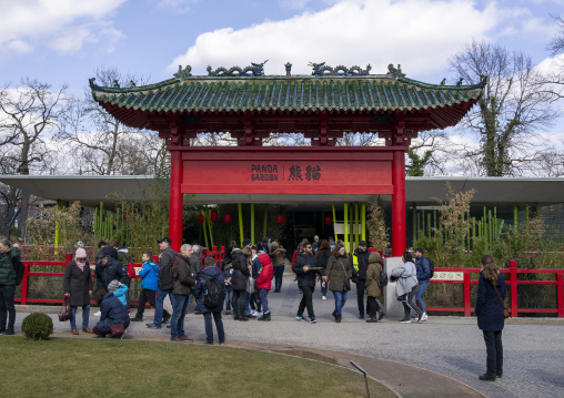 Greater one-horned Rhinoceros in Berlin zoo, Berlin state, Berlin, Germany