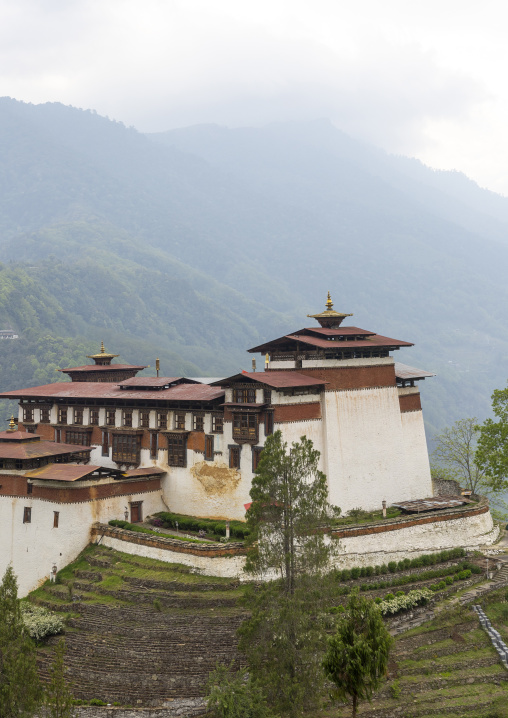 Trongsa dzong, Trongsa District, Trongsa, Bhutan