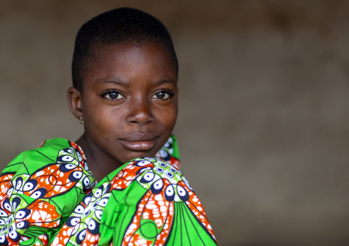 Benin, West africa, Adjara, Beautiful black african girl