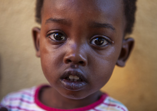 Mingi baby rescued in omo child foundation, Jinka, Omo valley, Ethiopia