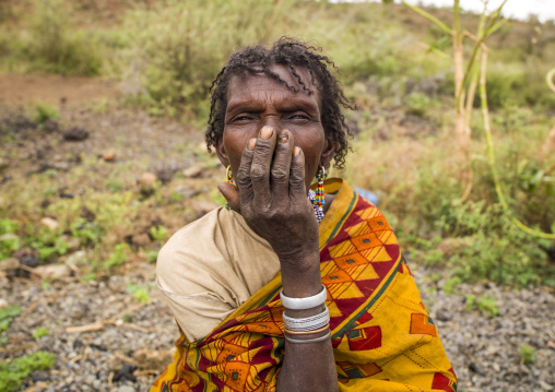 Portrait of a Karrayyu woman, Oromia, Metahara, Ethiopia