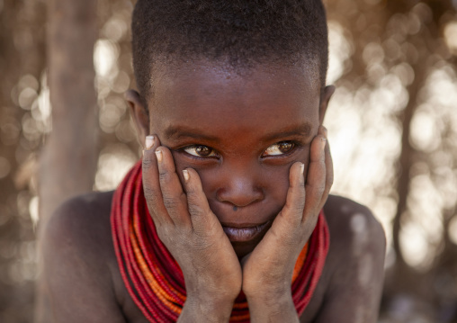 Rendille tribe girl, Marsabit district, Ngurunit, Kenya