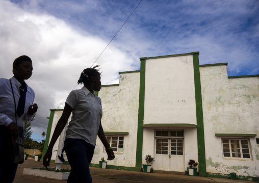 The old clube ferroviaro, Inhambane, Inhambane province, Mozambique