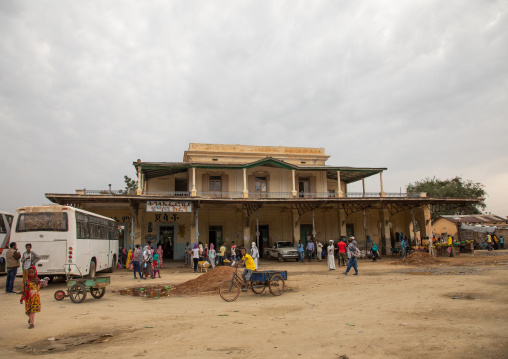 Former train station now a bus station, Semien-Keih-Bahri, Keren, Eritrea