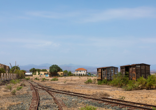 Abandonned railway station, Northern Red Sea, Massawa, Eritrea