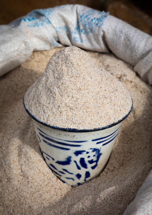 Judas lion on a measuring device for the grains, Debub, Ghinda, Eritrea