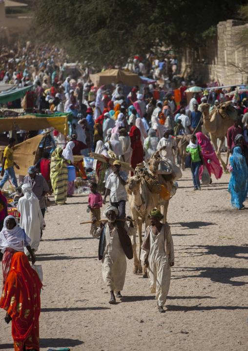Eritrean people in the monday market, Anseba, Keren, Eritrea