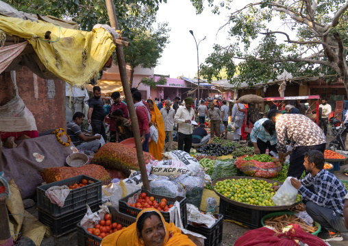 Vegetable Market, Rajasthan, Jaipur, India