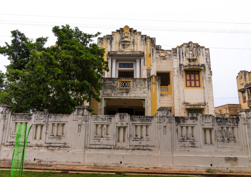 Art Deco mansion, Tamil Nadu, Karaikudi, India