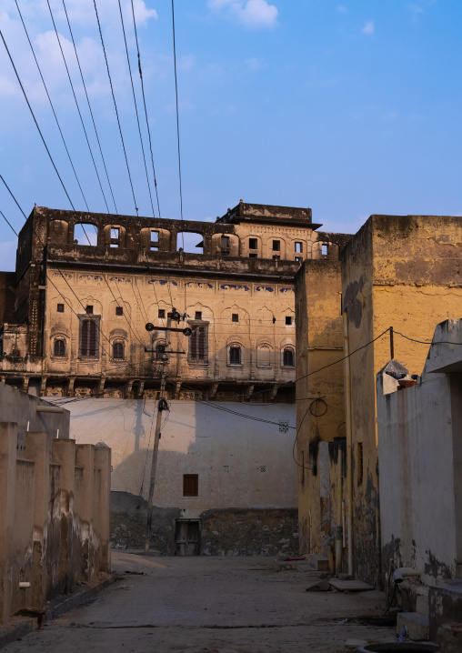 Old historic haveli, Rajasthan, Mandawa, India