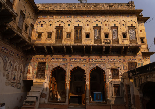 Old historic haveli, Rajasthan, Mandawa, India