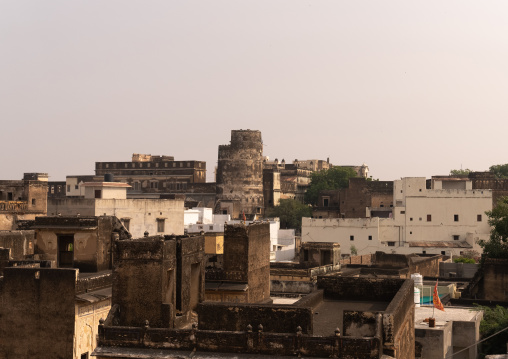The fort in the city, Rajasthan, Mandawa, India