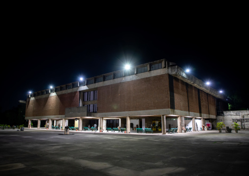 Museum by Le Corbusier, Punjab State, Chandigarh, India