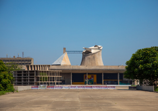 The Palace of Assembly designed by Le Corbusier, Punjab State, Chandigarh, India