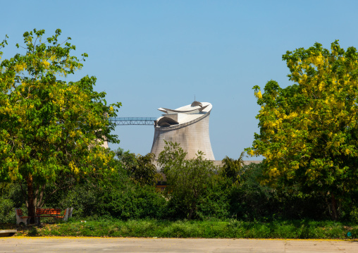 The Palace of Assembly designed by Le Corbusier, Punjab State, Chandigarh, India