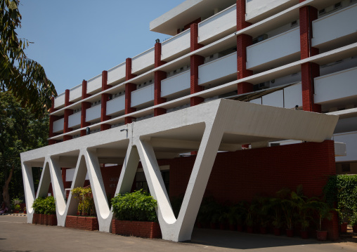 MLA Hostel Punjab Sector 4 by Le Corbusier, Punjab State, Chandigarh, India