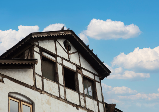 Kashmiri heritage house, Jammu and Kashmir, Srinagar, India