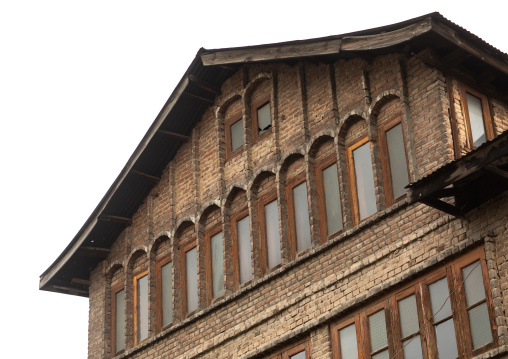 Kashmiri heritage building, Jammu and Kashmir, Srinagar, India