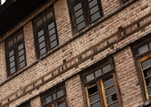 Brick heritage building, Jammu and Kashmir, Srinagar, India