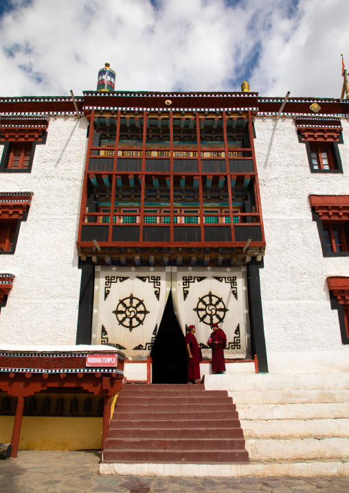 Lamas in Hemis monastery, Ladakh, Hemis, India
