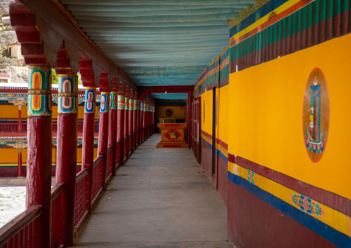 Hemis monastery balcony, Ladakh, Hemis, India