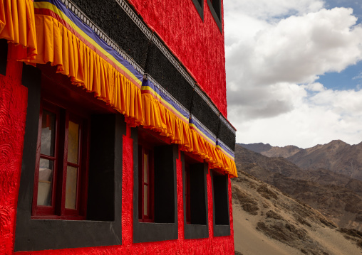 Thiksey monastery, Ladakh, Thiksey, India