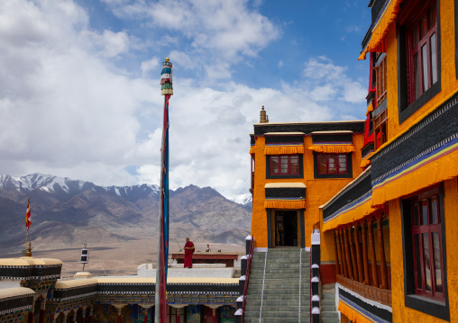 Thiksey monastery, Ladakh, Thiksey, India