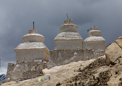 Shey Monastery stupas, Ladakh, Shey, India