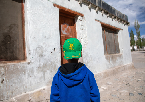 Boy in Tibetan SOS children village, Ladakh, Leh, India
