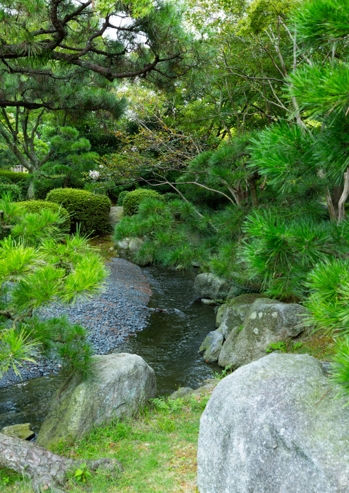 Ohori Park Japanese Garden, Kyushu region, Fukuoka, Japan