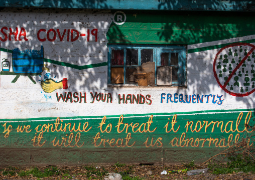 Covid Danger Signs, Rift Valley Province, Nakuru, Kenya