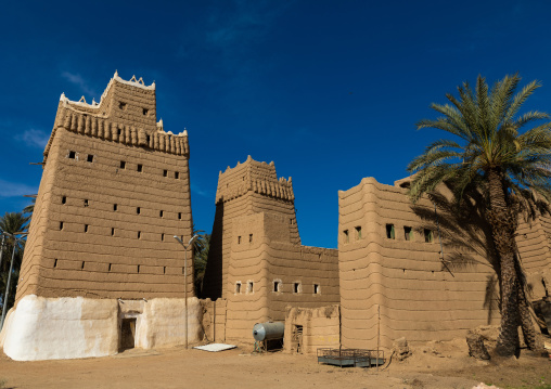 Traditional old mud houses, Najran Province, Najran, Saudi Arabia