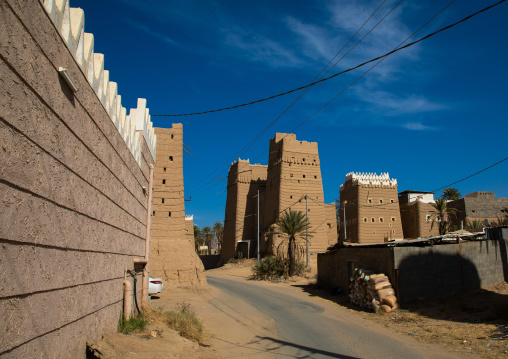 Traditional old mud houses, Najran Province, Najran, Saudi Arabia