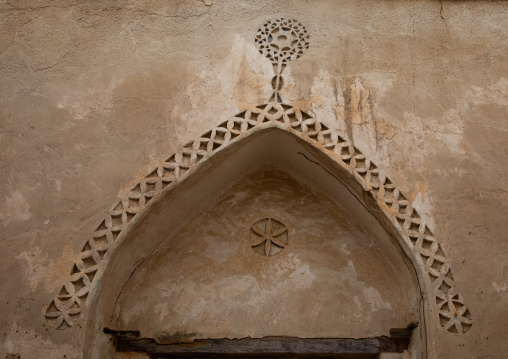 Farasani house with gypsum decoration and frescoes, Jazan Province, Farasan, Saudi Arabia