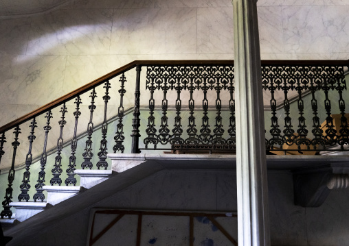 Old stairs in Sursock Palace, Beirut Governorate, Beirut, Lebanon